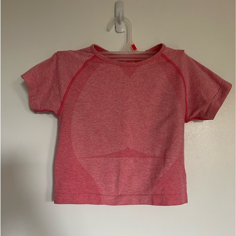 Cropped workout top